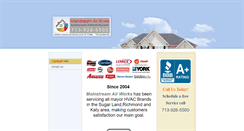Desktop Screenshot of mainstreamairworks.com